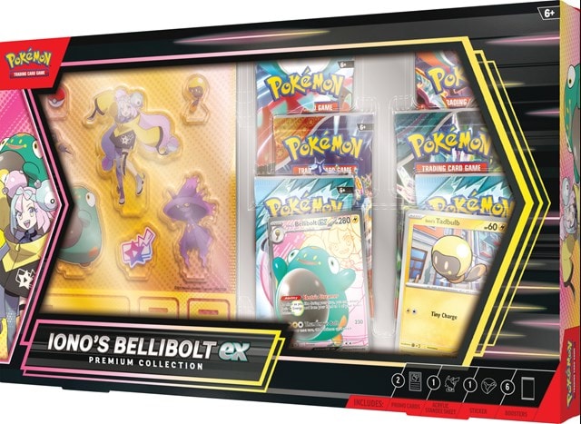 Iono's Bellibolt Ex Premium Collection Pokemon Trading Cards - 2