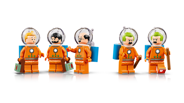 Tintin Moon Rocket LEGO Ideas - 4
