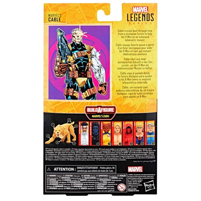 Marvel Legends Series Marvel's Cable Comics Collectible Action Figure - 10