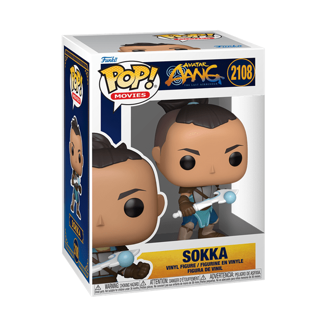 Sokka 2108 Avatar Aang The Last Airbender Funko Pop Vinyl - 2