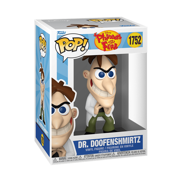 Dr Doofenshmirtz 1752 Phineas & Ferb Funko Pop Vinyl - 2