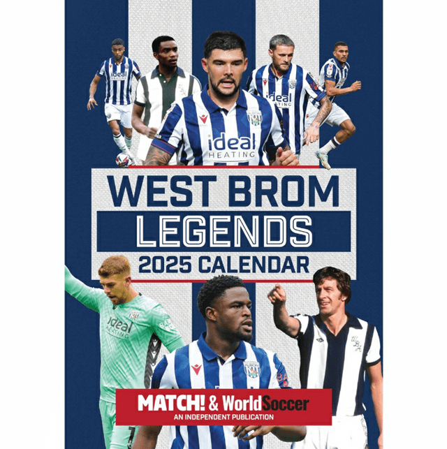 West Brom Legends 2025 Calendar A3 - 1