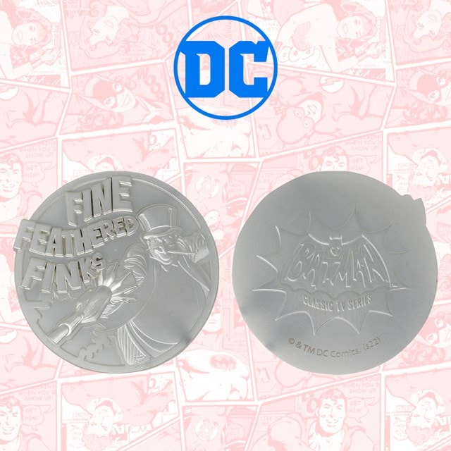 Penguin DC Comics .999 Silver Plated Medallion - 1