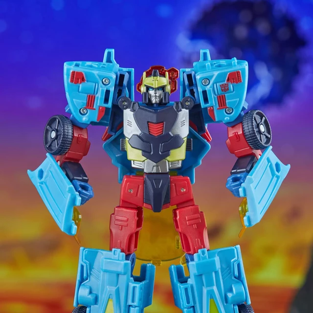 Transformers Legacy United Deluxe Class Cybertron Universe Hot Shot Hasbro Action Figure - 8