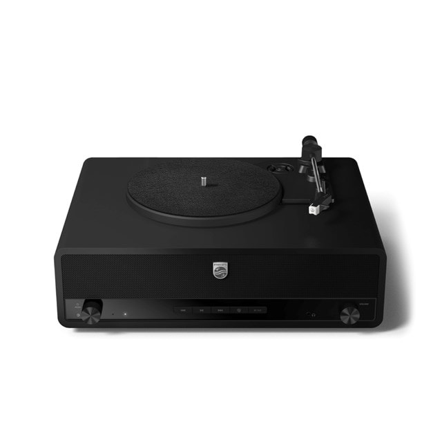 Philips The Stevie Black Bluetooth Turntable - 10