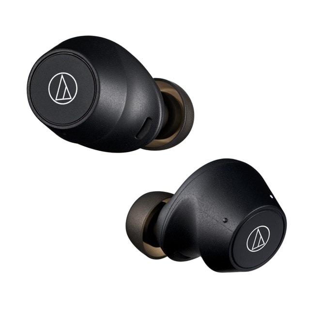 Audio Technica ATH-CKS30TW+ Black Active Noise Cancelling True Wireless Bluetooth Earphones - 5