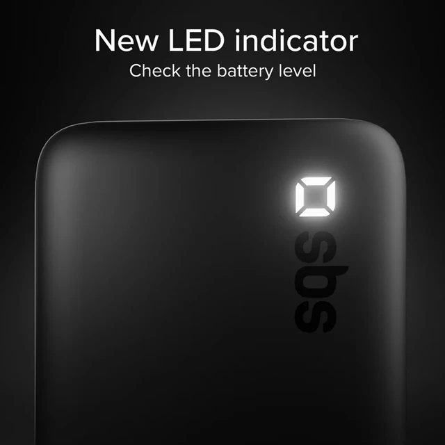 SBS Compact High Density 10,000mAh High-Density Power Bank - 4