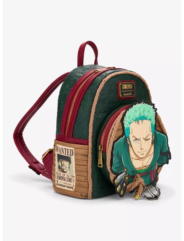 Rope Zoro One Piece hmv Exclusive Loungefly Mini Backpack - 2