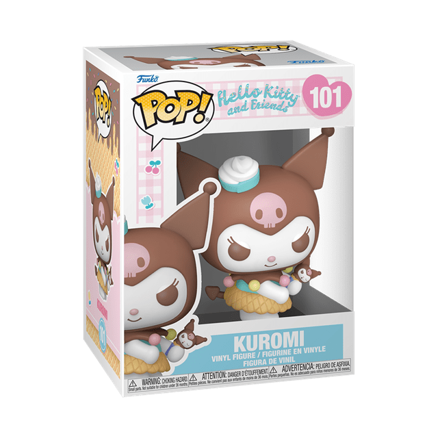 Kuromi With Ice Cream 101 Sanrio Funko Pop Vinyl - 2