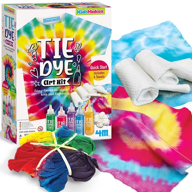 Kidzmaker Tie Dye Art Kit 4M Craft - 3