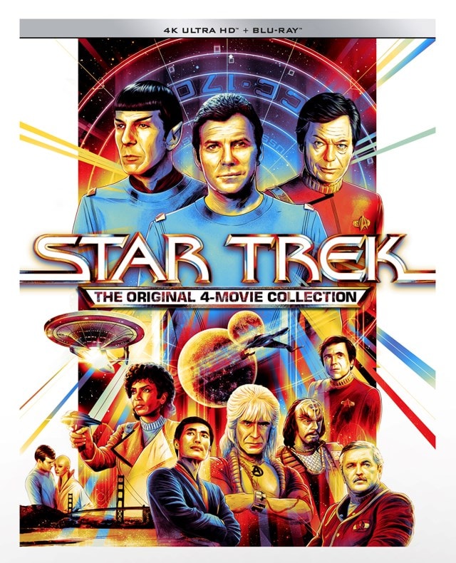 Star Trek: The Original 4-movie Collection | 4K Ultra HD Blu-ray | Free  shipping over £20 | HMV Store