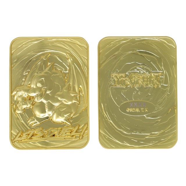 Yu-Gi-Oh! Baby Dragon: 24K Gold Plated Ingot Collectible - 7