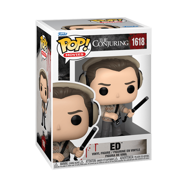 Ed Warren 1618 Conjuring Universe Funko Pop Vinyl - 2