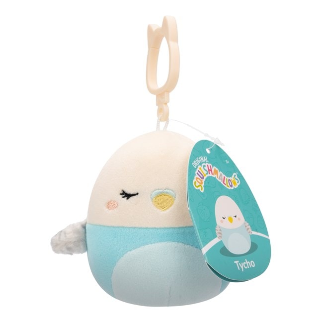 Tycho The Parakeet Squishmallows Clip-On Plush - 5