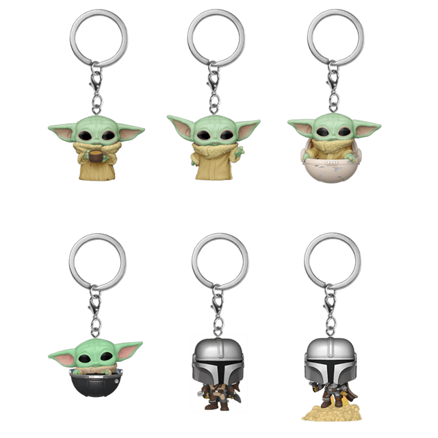 Star Wars The Mandalorian Mystery Funko Pop Vinyl Keychain - 2