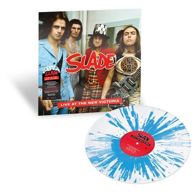Live at the New Victoria - Limited Edition Clear with Blue Splatter Double Vinyl - 1