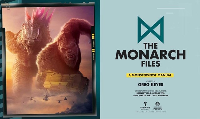 The Monarch Files: A Monsterverse Manual Hardback By Insight Editions - 2