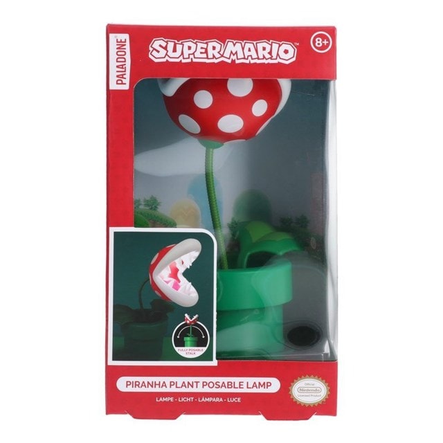 Mini Piranha Super Mario Posable Lamp - 1