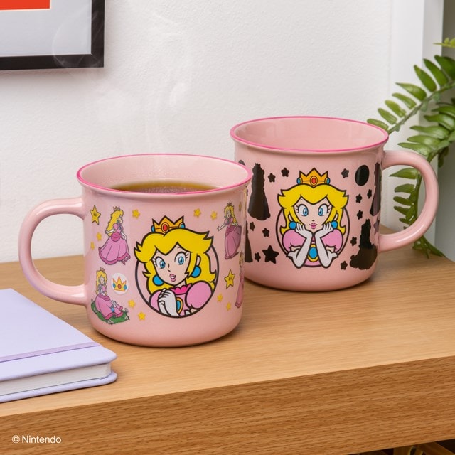 Princess Peach Super Mario Heat Change Mug - 2