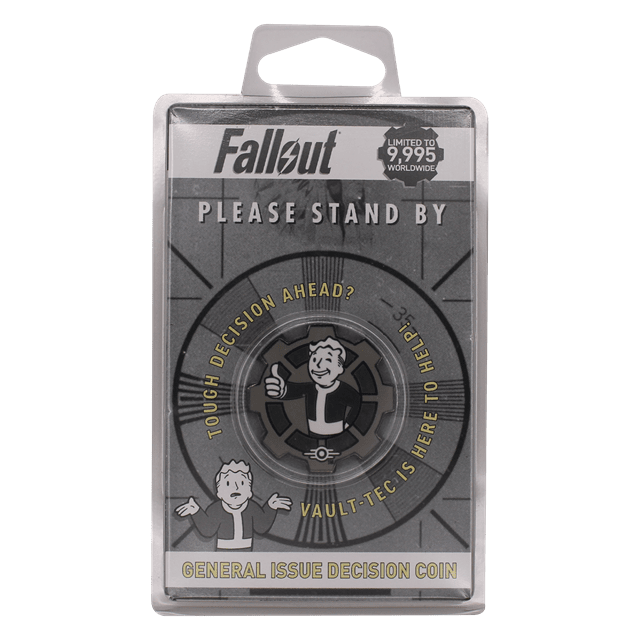 Fallout Black & White Decision Coin - 2