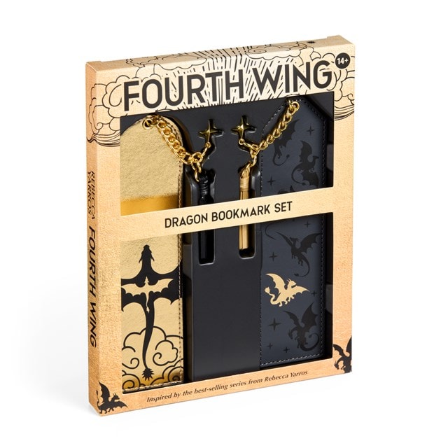 Fourth Wing Dragon Bookmark Set - 2