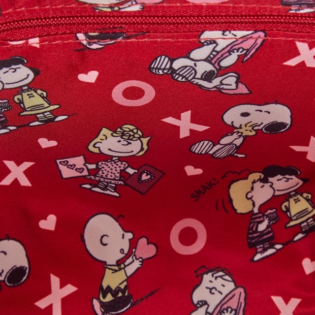 Peanuts XO Loungefly Charm Crossbody Bag - 4
