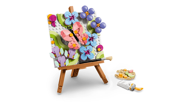 Floral Art Decor Painting LEGO Creator 3-in-1 - 6