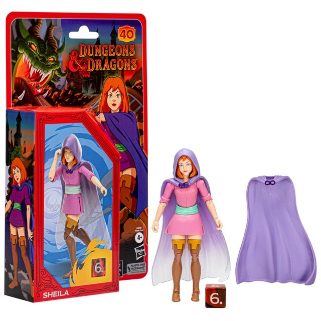 Sheila Dungeons & Dragons Cartoon Classics D&D 80s Cartoon Action Figure - 3