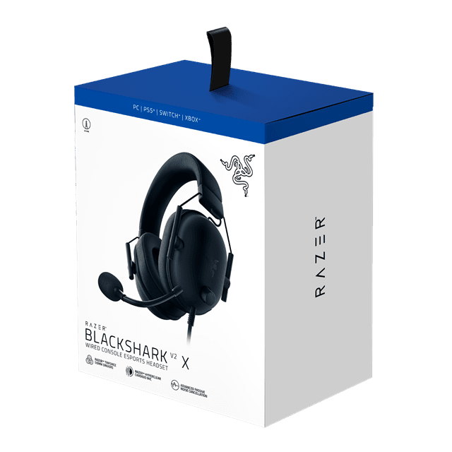 RAZER BlackShark V2 X 7.1 Gaming Headset for PlayStation - Black - 8