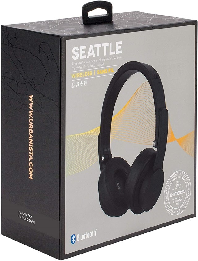 Urbanista Seattle Dark Clown (Black) Bluetooth Headphones - 4