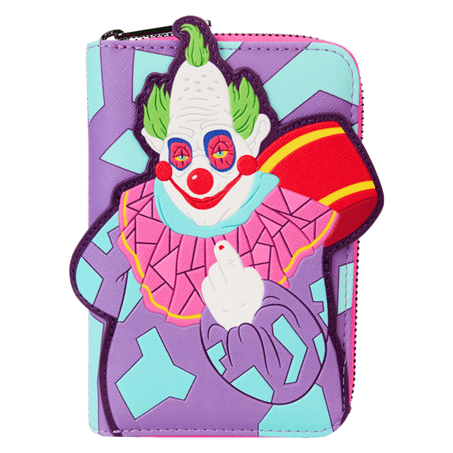 Jumbo Cosplay Killer Klowns From Outer Space Loungefly Zip Around Wallet - 1