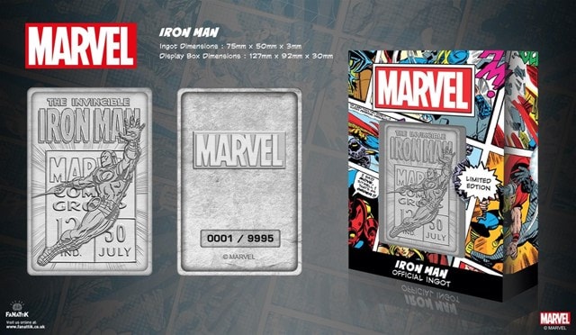 Iron Man: Marvel Limited Edition Ingot Collectible - 5