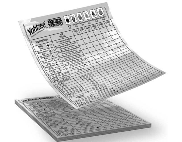 One Piece Yahtzee - 3