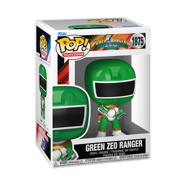 Green Zeo Ranger 1875 Power Rangers Zeo Funko Pop Vinyl - 2