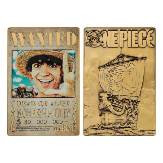 Wanted Poster One Piece Limited Edition Ingot - 4