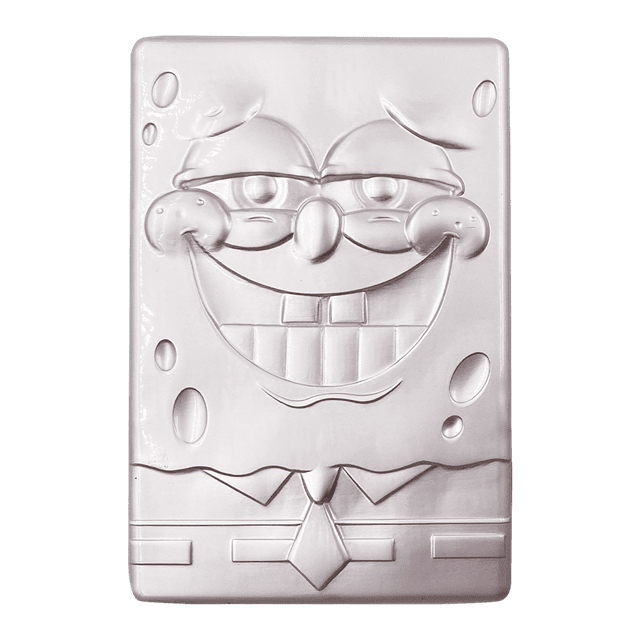 SpongeBob SquarePants 25th Anniversary Silver Plated Ingot - 4