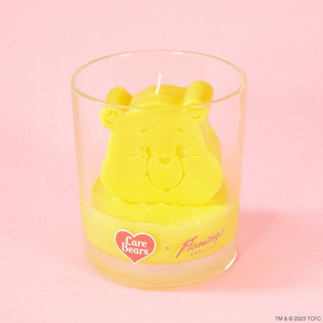Cute Cupcake Birthday Bear Care Bears x Flamingo Candle 3D Icon - 1