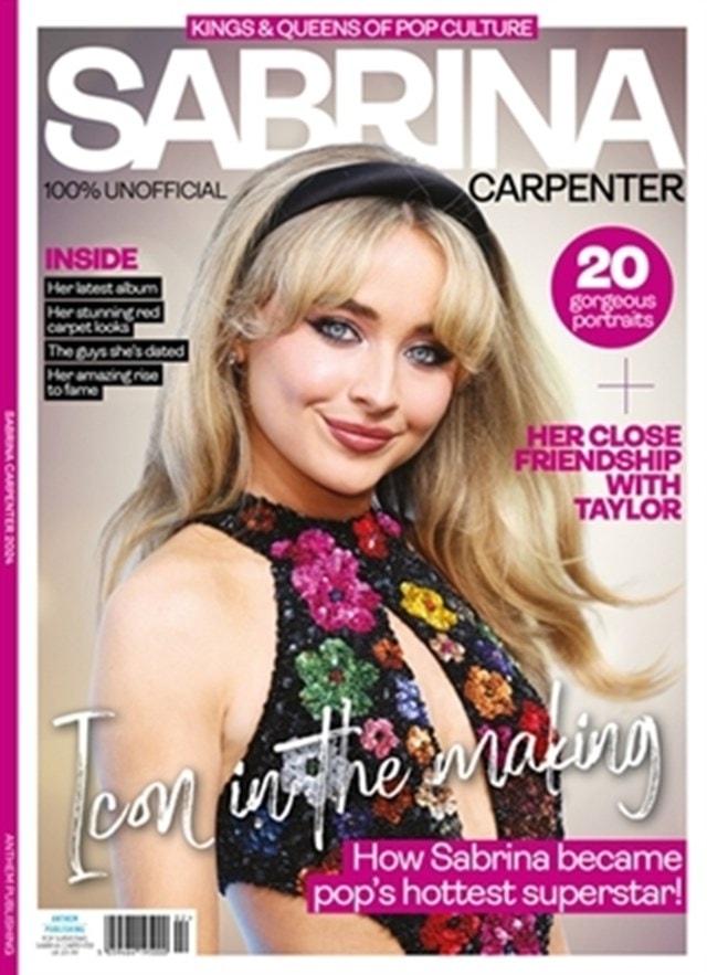 Sabrina Carpenter Pop Superstars Magazine - 1