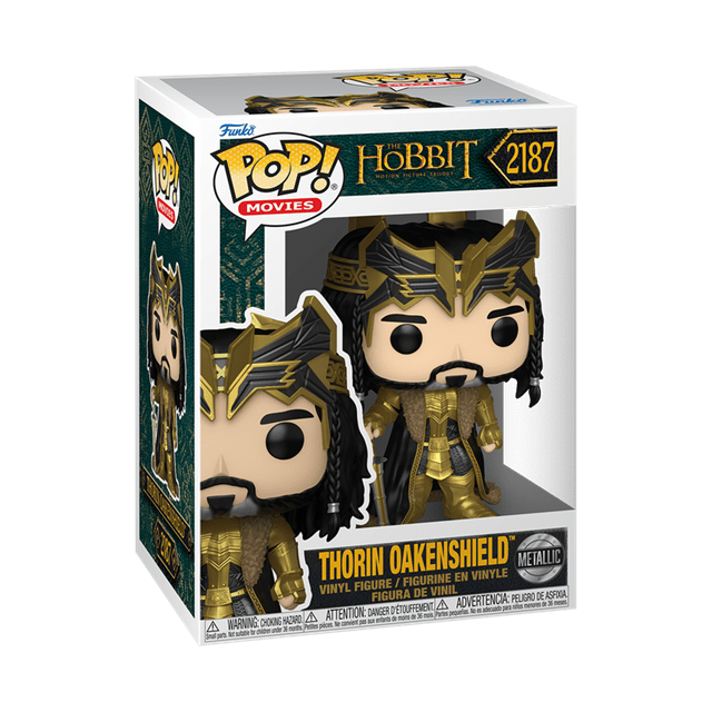 Thorin Oakenshield (Metallic) 2187 The Hobbit Funko Pop Vinyl - 2