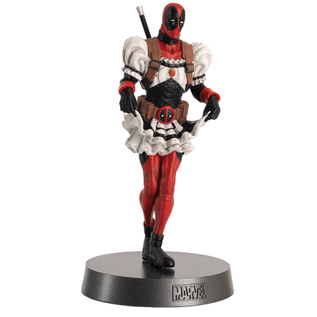 French Maid Deadpool Hero Collector Heavyweight Metal Figurine - 3