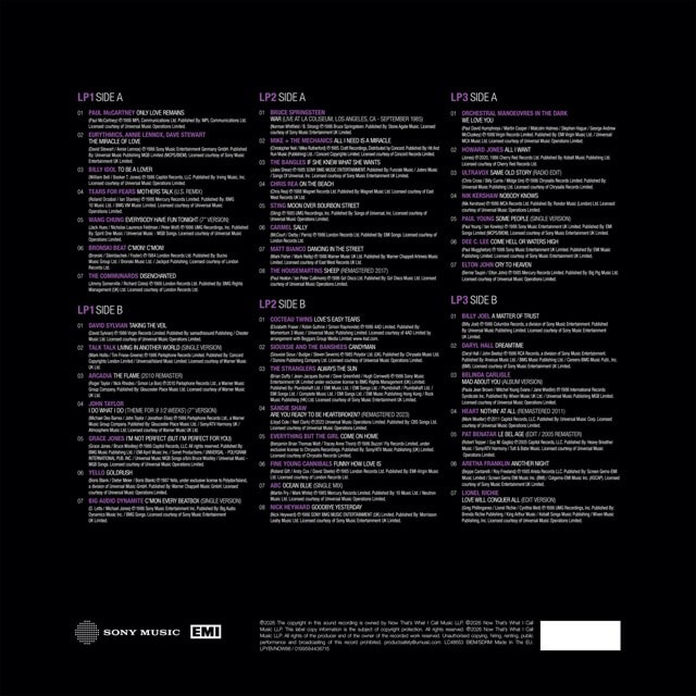 NOW Yearbook: The Vault 1986 - Purple 3LP - 3