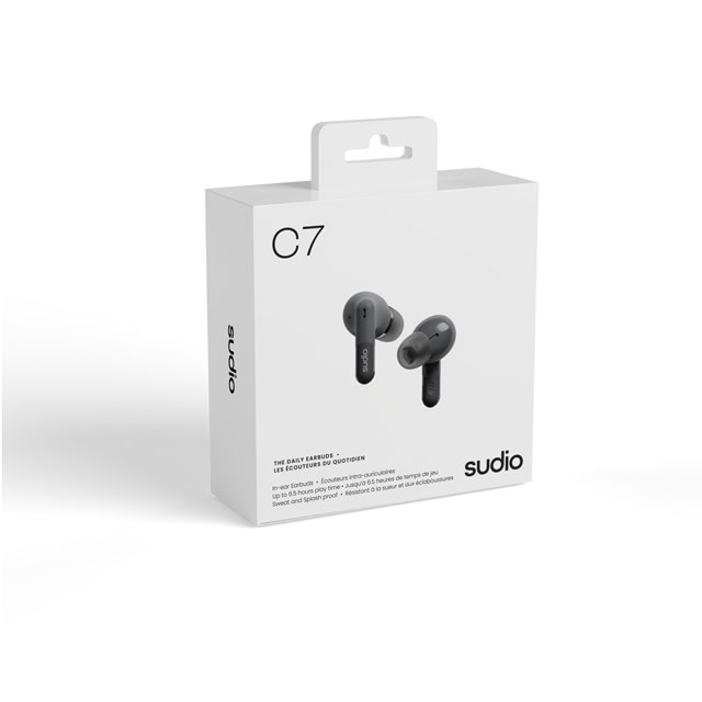 Sudio C7 Black True Wireless Bluetooth Earphones - 3