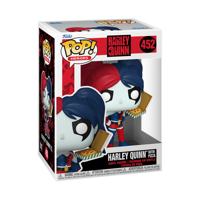 Harley Quinn With Pizza (452) Harley Quinn Funko Pop Vinyl - 2