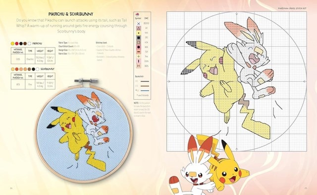 Pokemon Cross Stitch Kit - 2