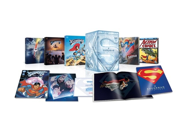 Superman I - IV Limited Edition 4K Ultra HD Steelbook Collection - 1