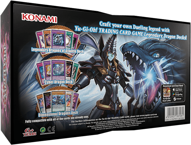 Legendary Dragon Decks 2024 Unlimited Reprint Yu-Gi-Oh! Trading Cards - 4