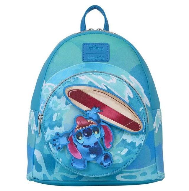 Stitch Spinning Surfer hmv Exclusive Loungefly Mini Backpack - 3