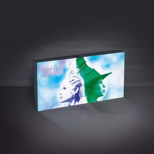 Elphaba & Glinda Wicked For Good Letterbox Light Up Canvas - 2