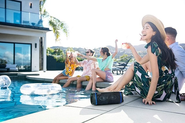Sony SRSXB33 Black Bluetooth Speaker - 5
