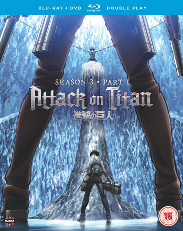 Attack On Titan: Season 3 - Part 1 | Blu-ray | Free shipping over £20